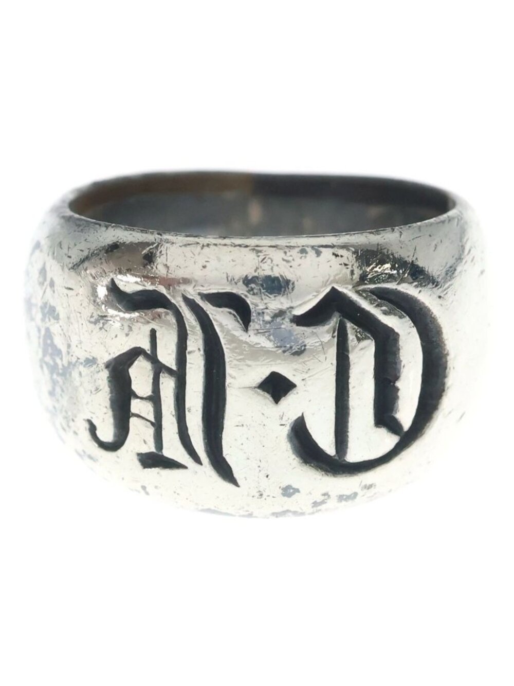 Chrome Hearts Seal Stamp Ring Silver